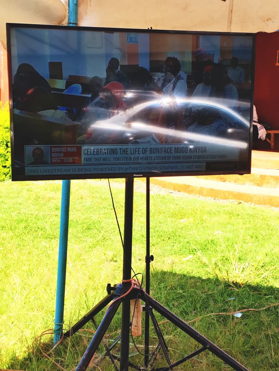 Livestream screen setup — Third Vision Studios