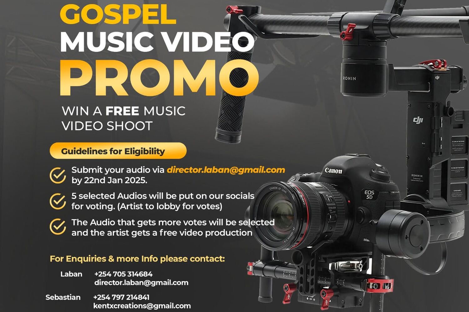 A social media campaign designed and run by Third Vision Studios